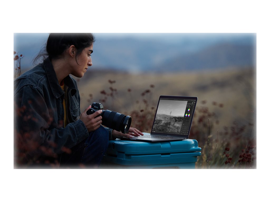 Apple MacBook Pro - M1 - macOS Big Sur 11.0 - 8 GB RAM - 256 GB SSD - 13.3" IPS 2560 x 1600 (WQXGA) - M1 8-core GPU - Bluetooth, Wi-Fi - space gray - kbd: US