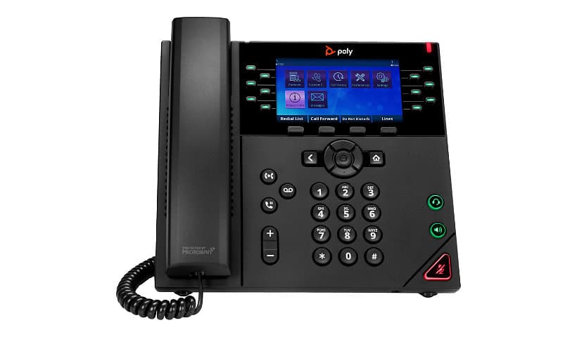 Polycom VVX 450 Business IP Phone - VoIP phone - SIP, SDP - 12 lines