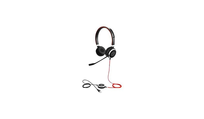 Jabra Evolve 40 UC stereo - Headset - on-ear