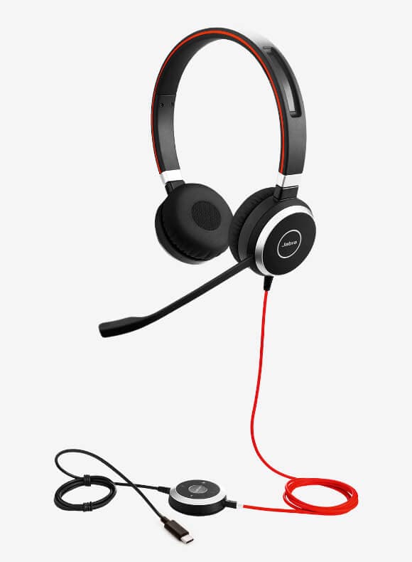 Jabra Evolve 40 UC stereo - Headset - on-ear