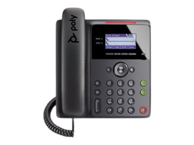 Poly Edge B20 - VoIP phone with caller ID/call waiting - 5-way call capability - SIP, SDP - 8 lines
