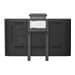 Logitech Compute Mount securely attaches RoomMate (950-000081) and all leading small form factor PCs. Provides integrated cable retention with elevated clamp for less vertical strain on PC cables.