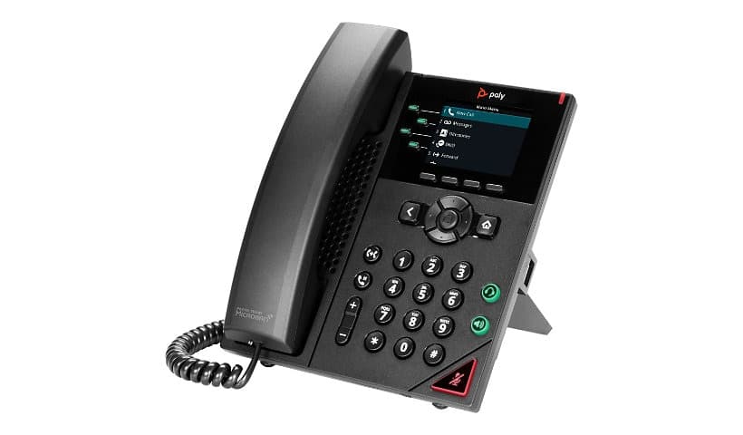Polycom VVX 250 Business IP Phone - VoIP phone - SIP, SDP - 4 lines
