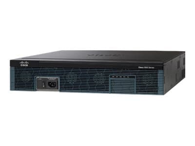 Cisco 2911 w/ 3 GE, 4 EHWIC, 2 DSP, 1 SM, 256MB CF, 512MB DRAM, IPB