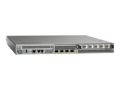 Cisco ASR1001 System, Crypto, 4 built-in GE, Dual P/S