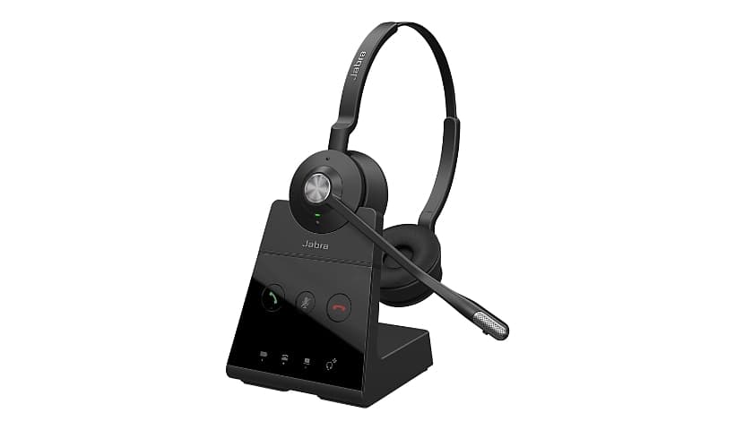 Jabra Engage 65 Convertible Wireless Headset with Stand - Black
