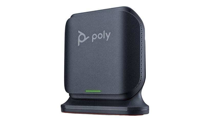 Poly Rove B4 - Cordless phone base station / VoIP phone base station with caller ID/call waiting - DECT - 3-way call capability - SIP, SIP v2, RTCP, RTP, SDP, SIP over TLS, SIP over TCP, SIP over UDP